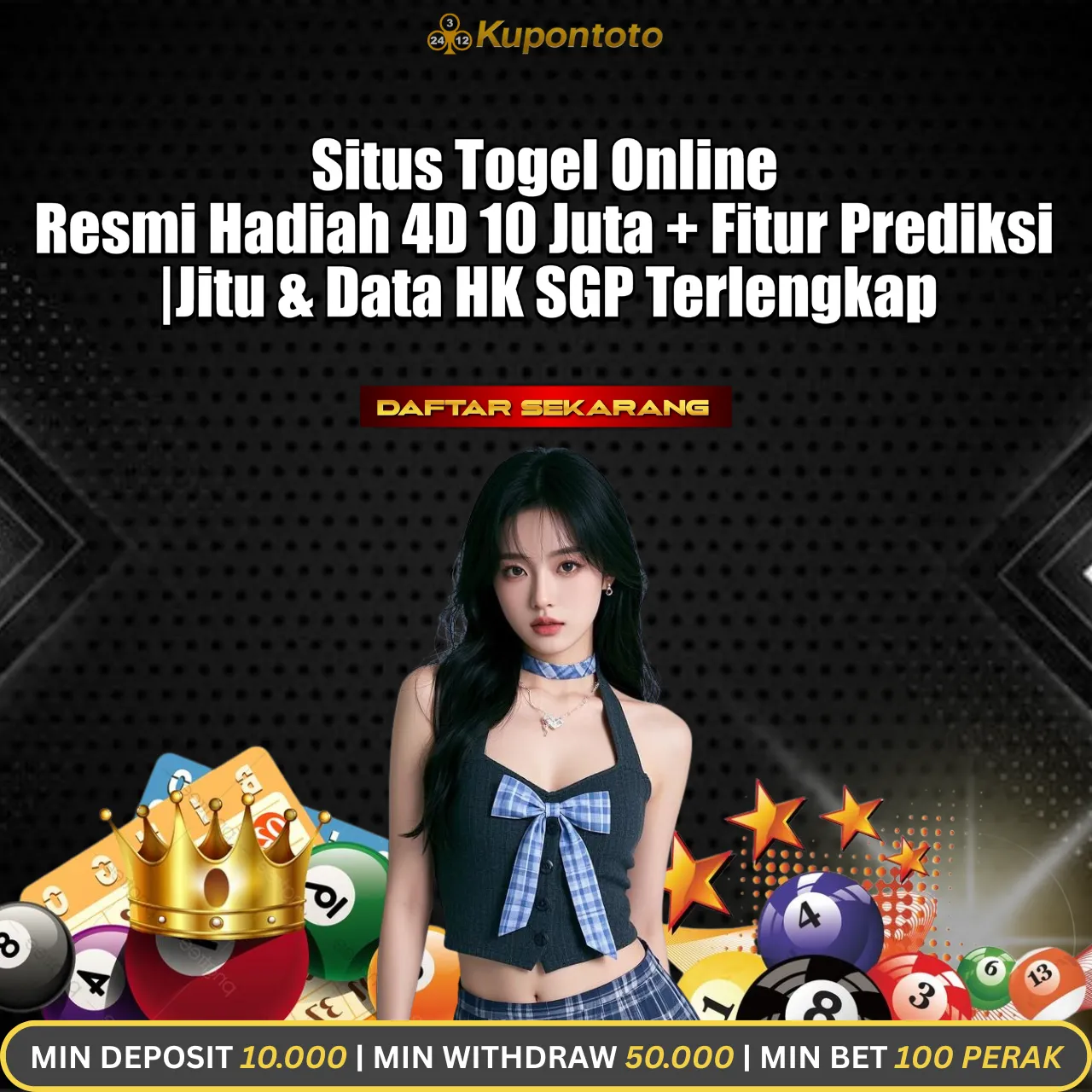 Kupontoto » Situs Togel Online Resmi Hadiah 4D 10 Juta + Fitur Prediksi Jitu & Data HK SGP Terlengkap - KuponCommerce eCommerce